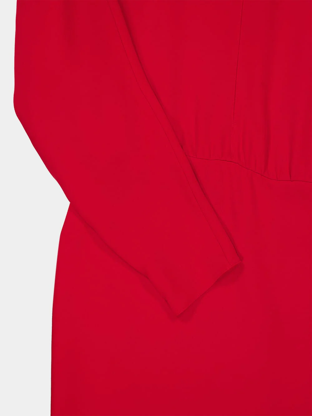 Paris Red Cady Couture Dress - Image 6