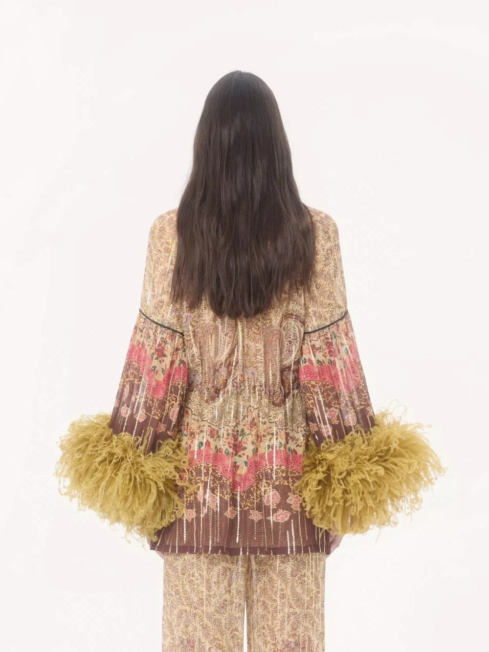 Pekin Voyage Imaginaire Silk Blouse - Image 3