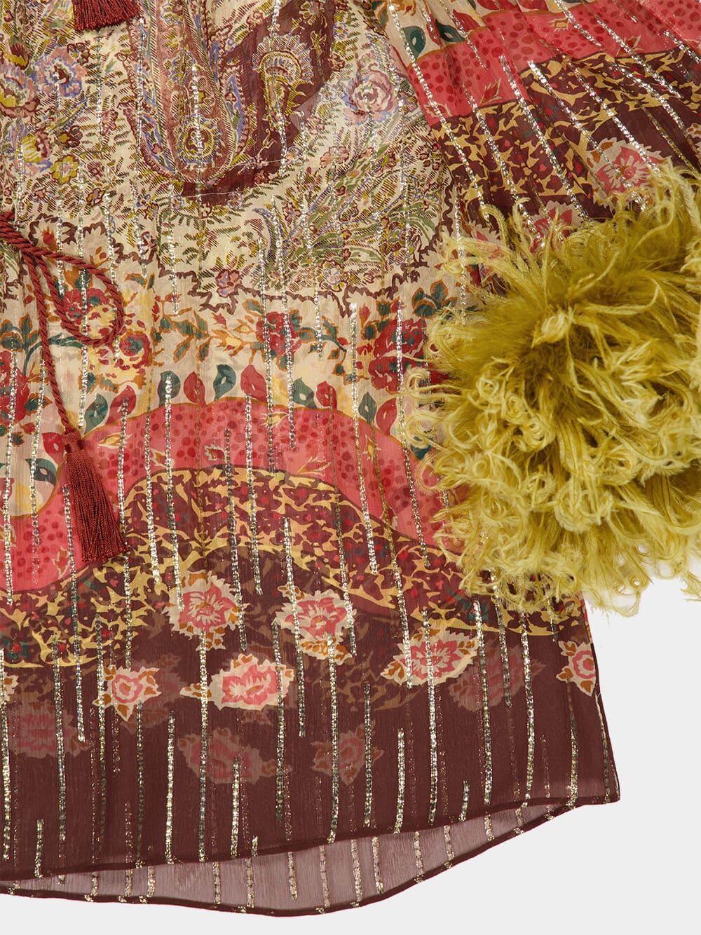 Pekin Voyage Imaginaire Silk Blouse - Image 6