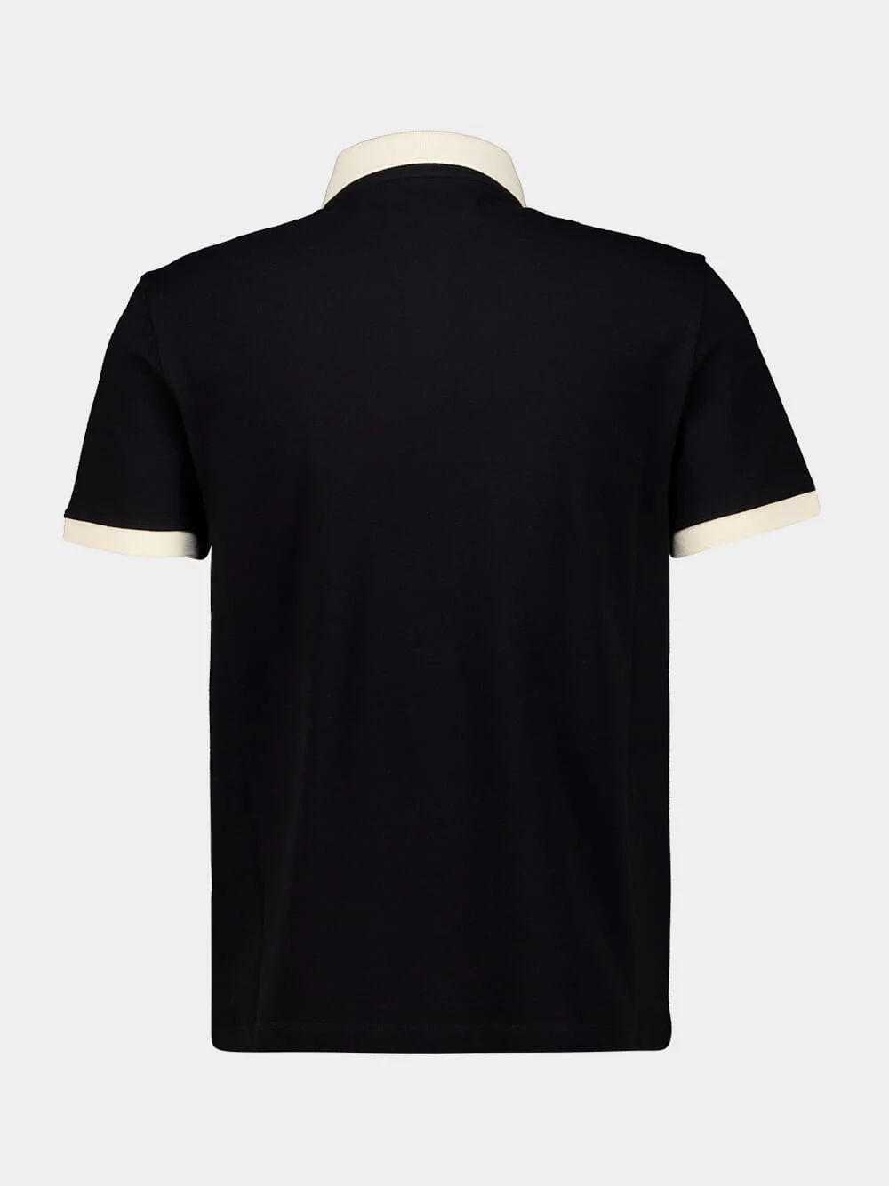 Black and Butter Cotton Piqué Polo Shirt - Image 4