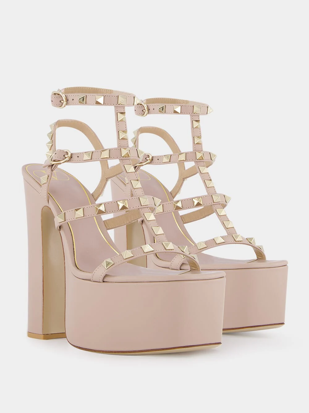 Poudre Rockstud Platform Sandals - Image 3