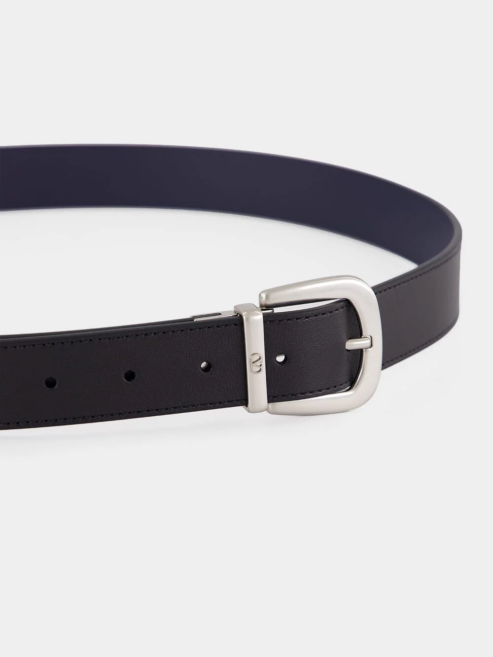 Reversible Black and Marine Belt - Image 4