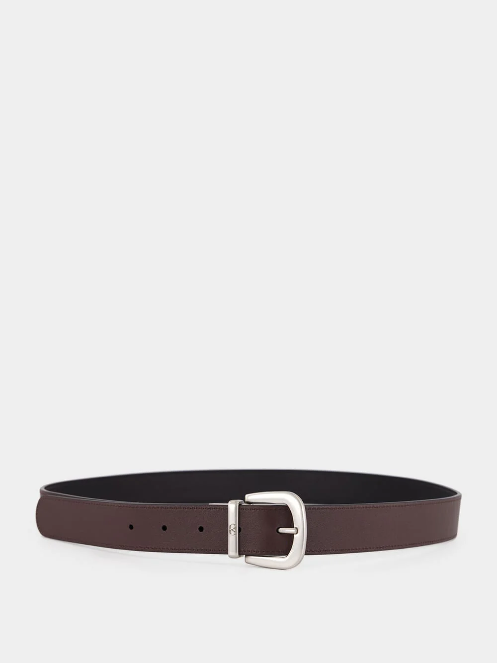 Reversible Black and Oak Belt - Image 2