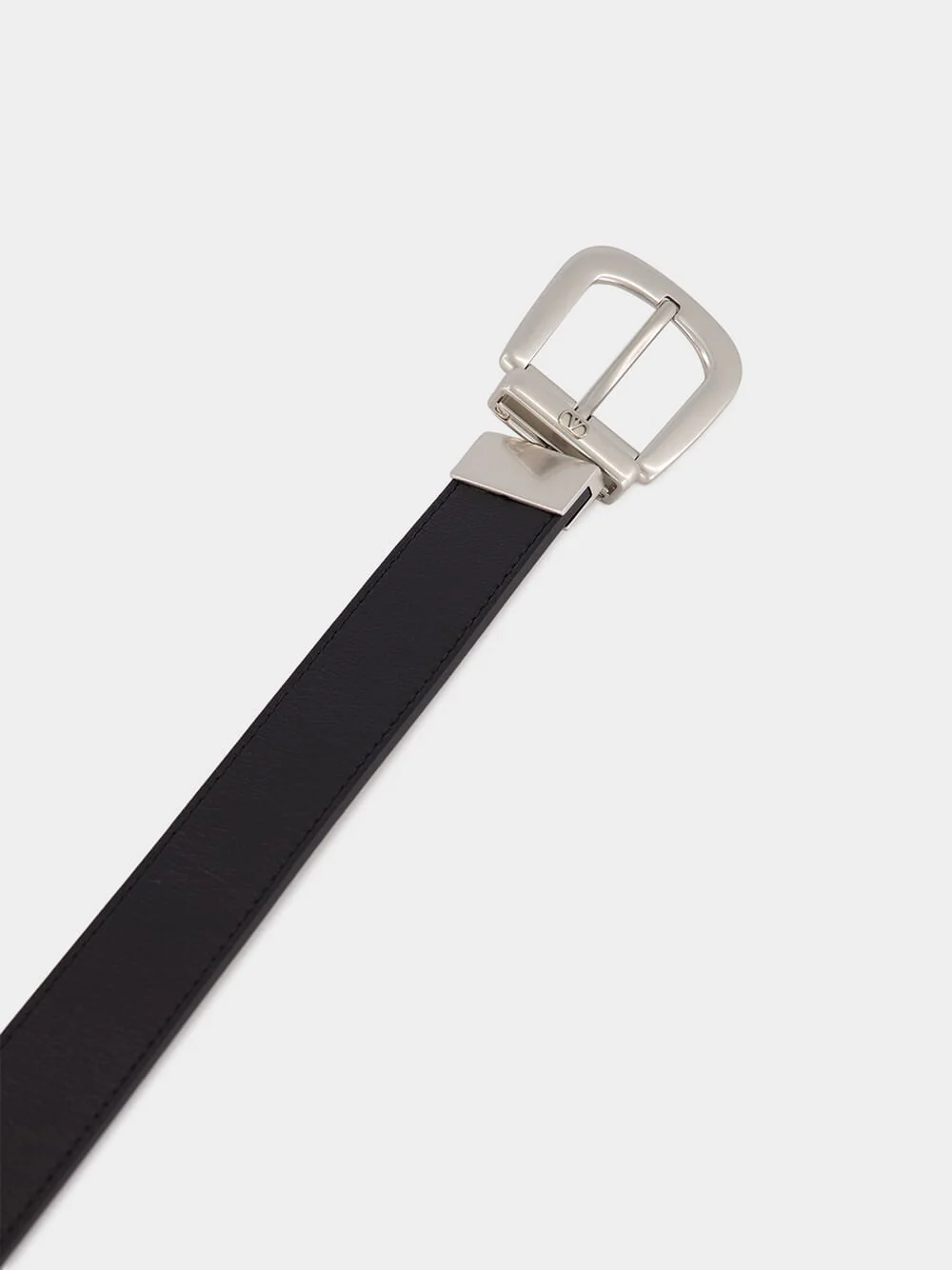 Reversible Black and Oak Belt - Image 3