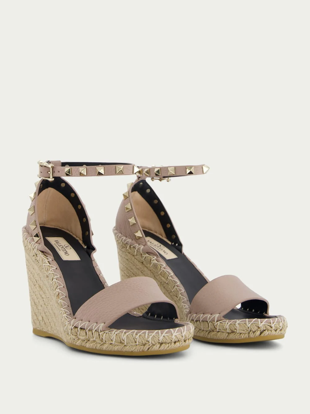 Rockstud 95mm Wedge Sandals - Image 3