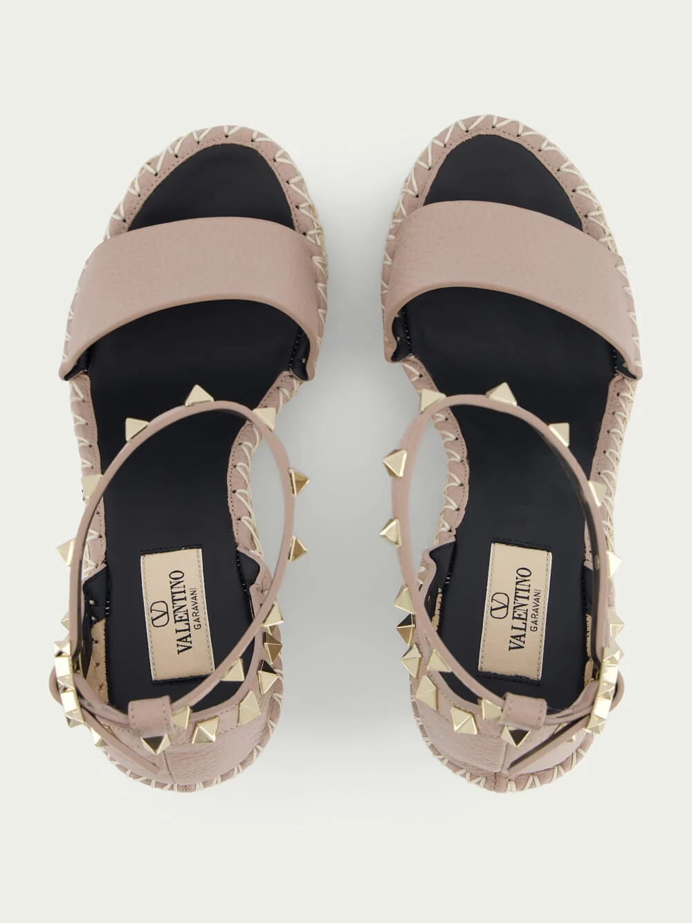 Rockstud 95mm Wedge Sandals - Image 4