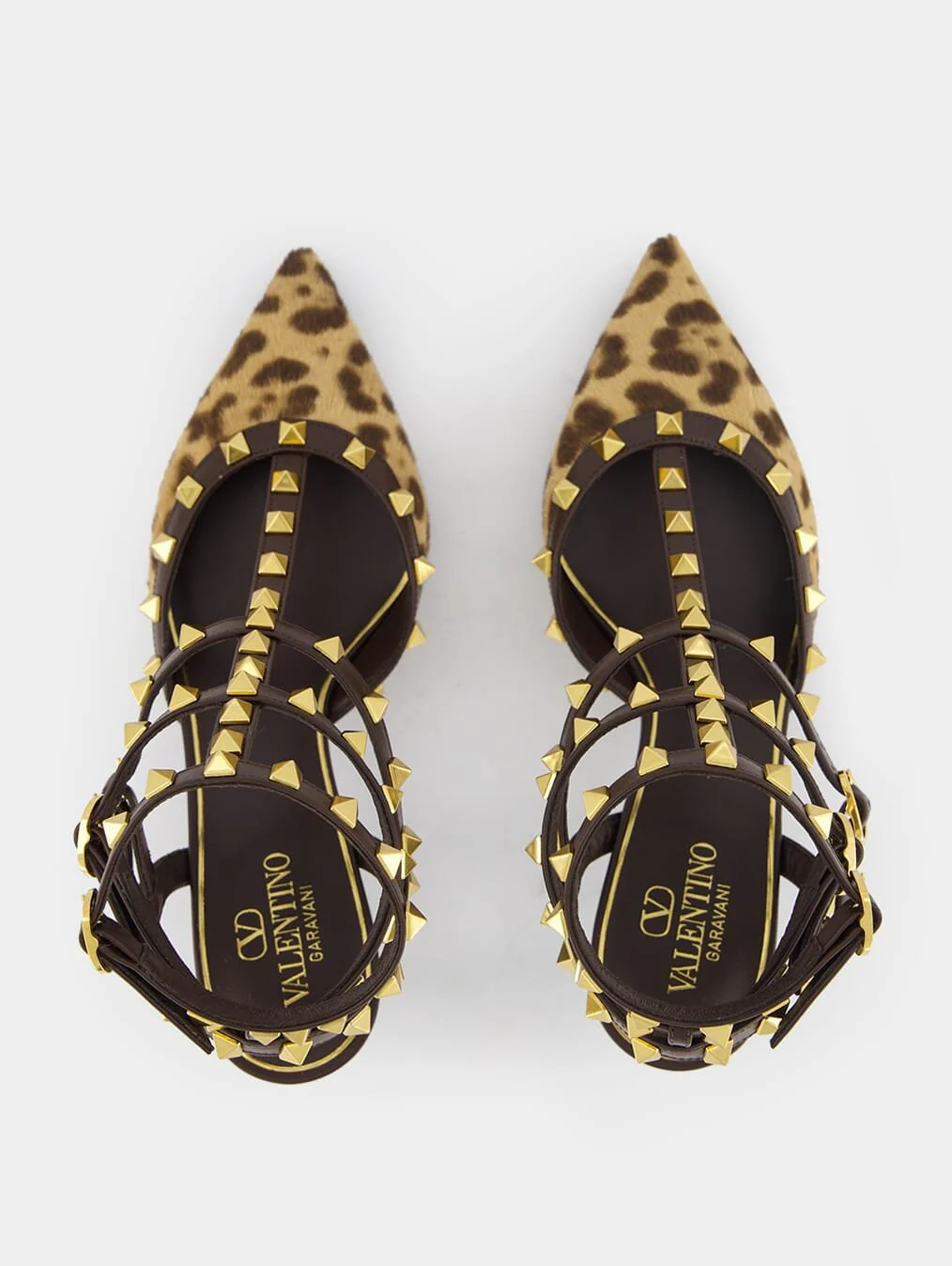 Rockstud Caged Leather Pump 65mm - Image 4