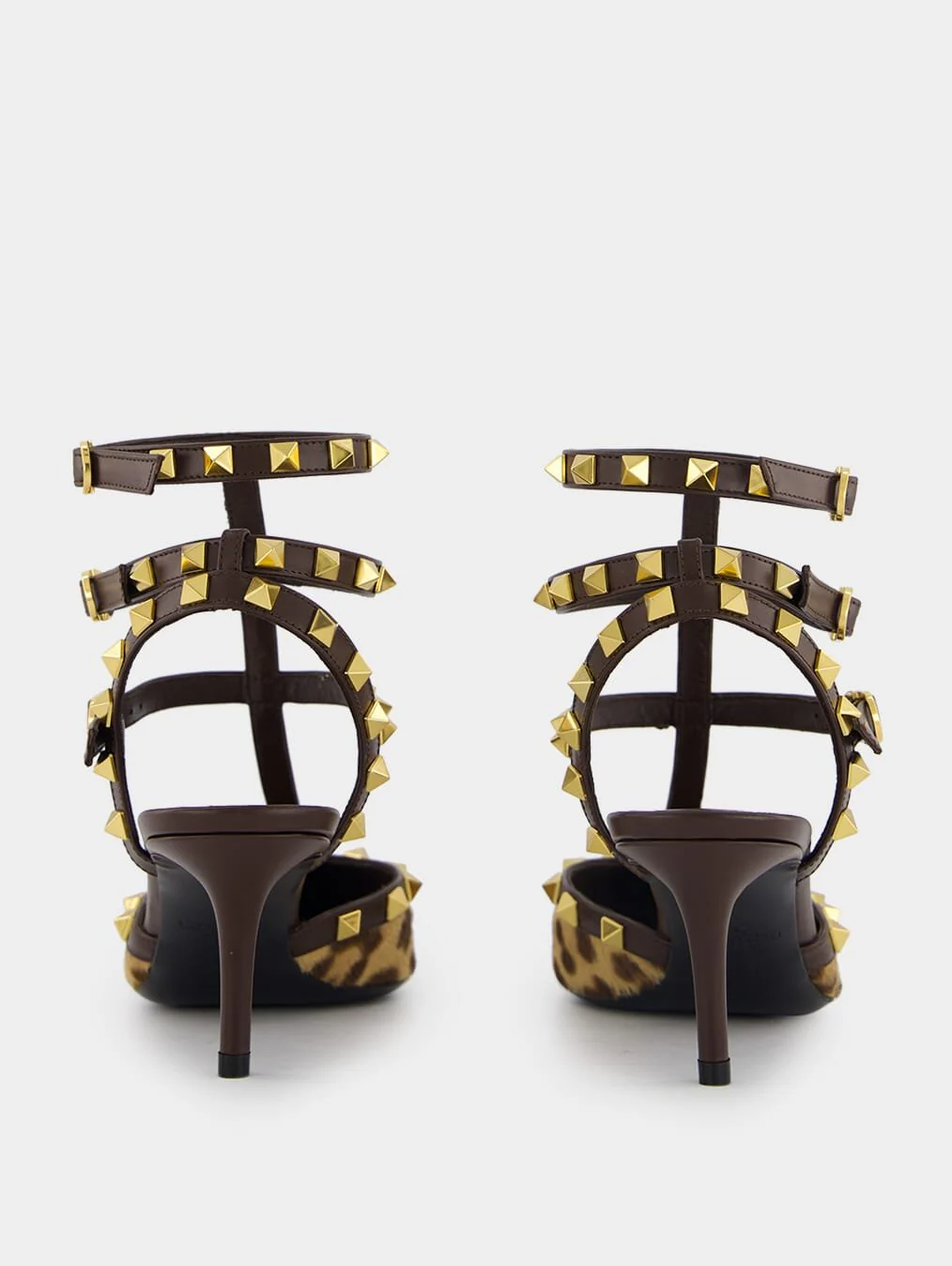 Rockstud Caged Leather Pump 65mm - Image 5
