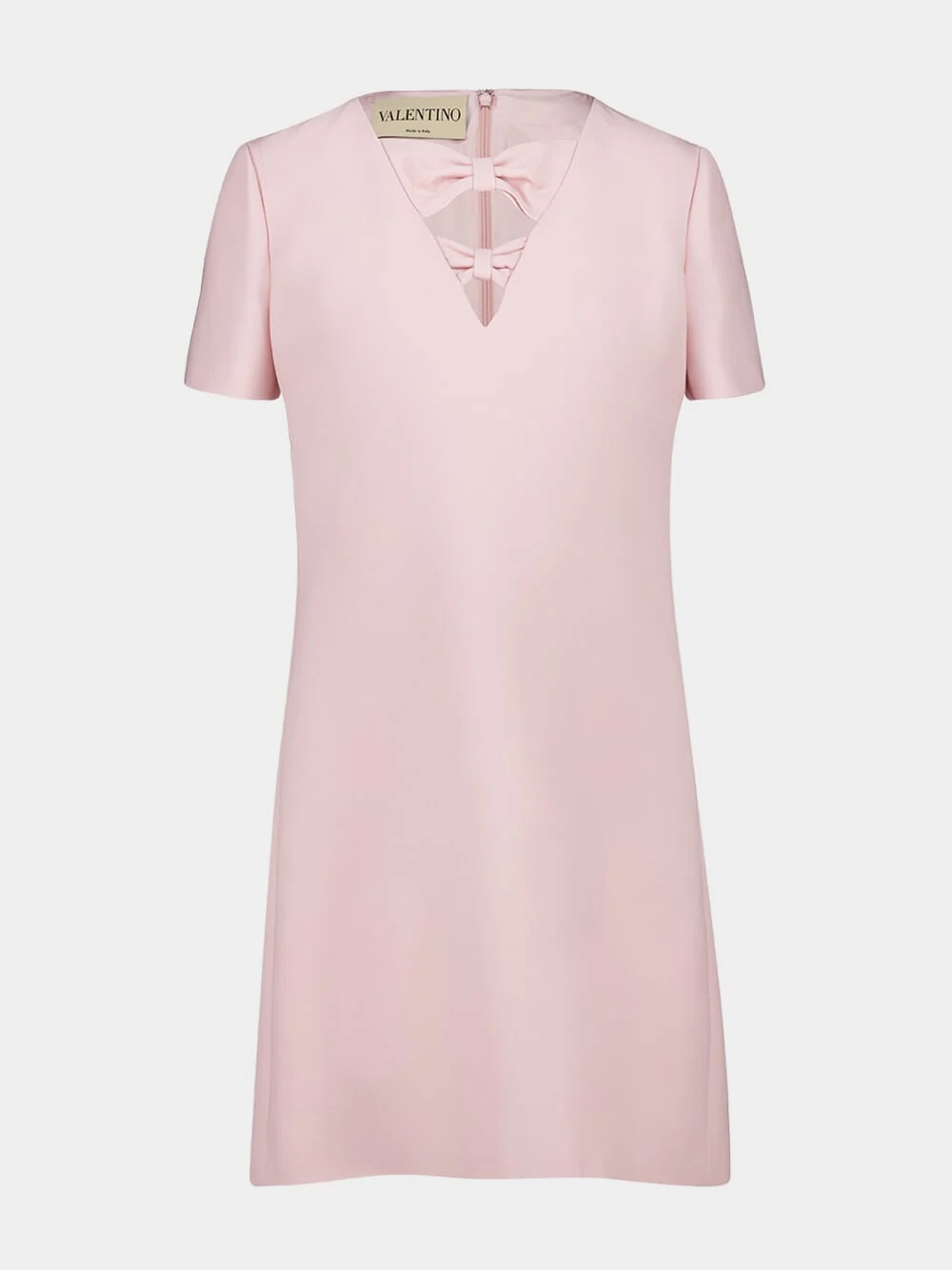 Rose Mini Dress in Virgin Wool