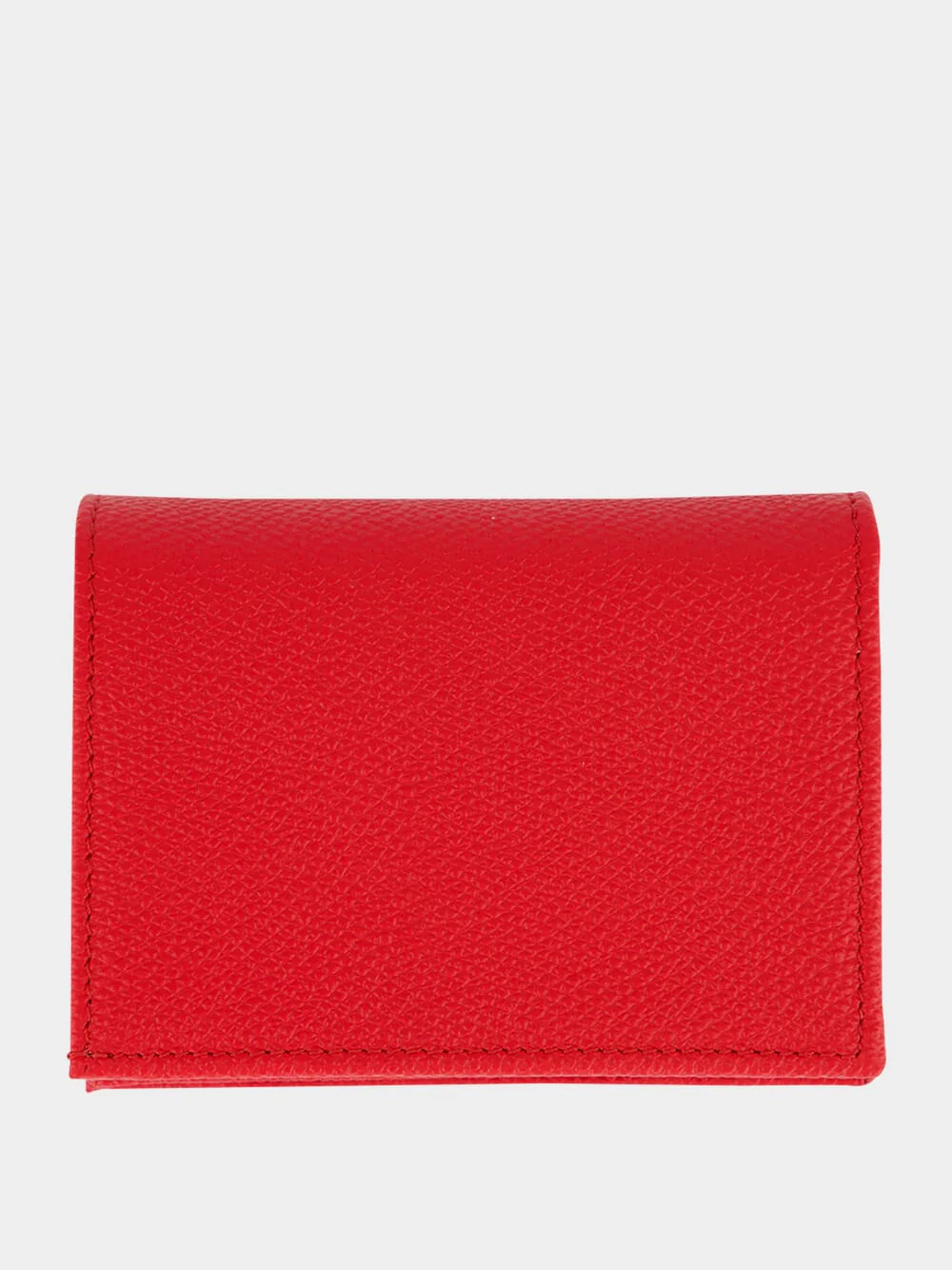 Rouge Calf Leather VLogo Wallet - Image 2