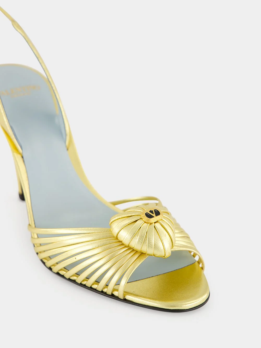Royal Sandals in Antique Brass - Image 8