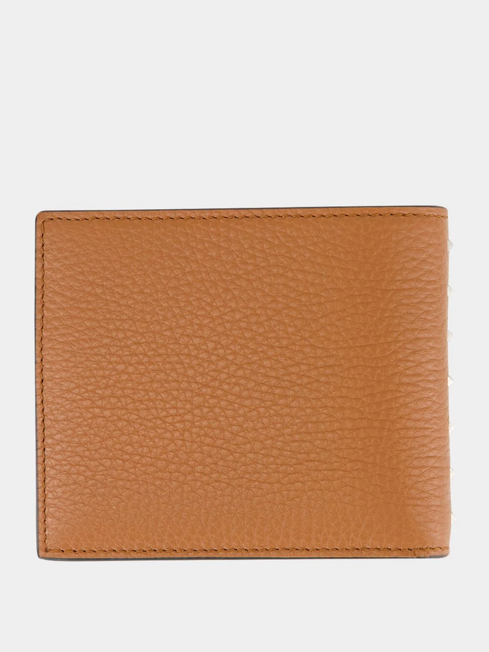 Selleria Brown Leather Bifold Wallet with Rockstuds - Image 2