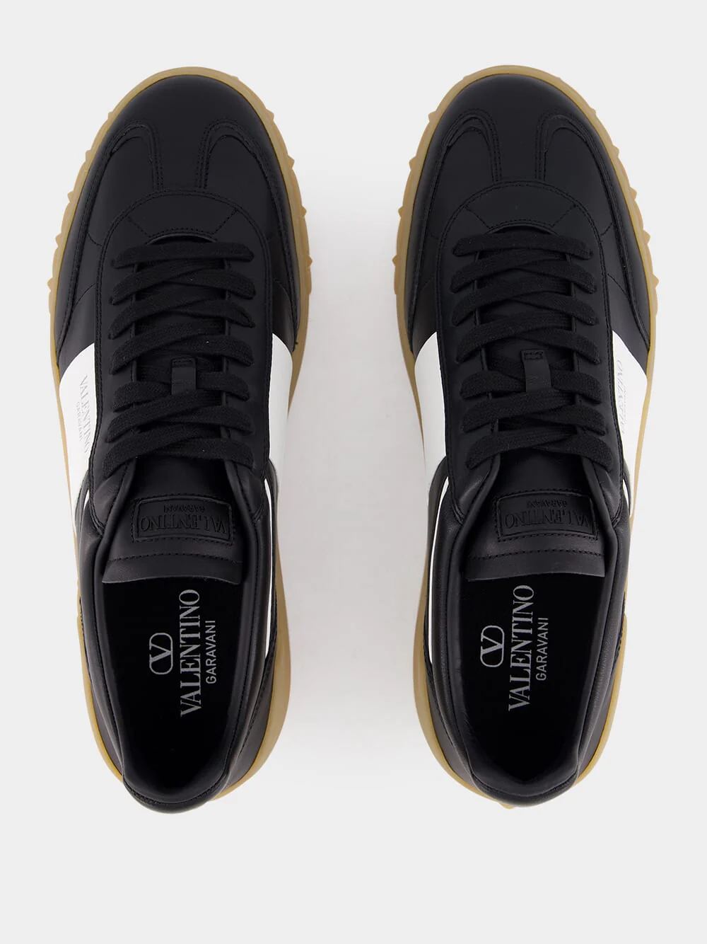 Black Upvillage Low Top Trainer - Image 4