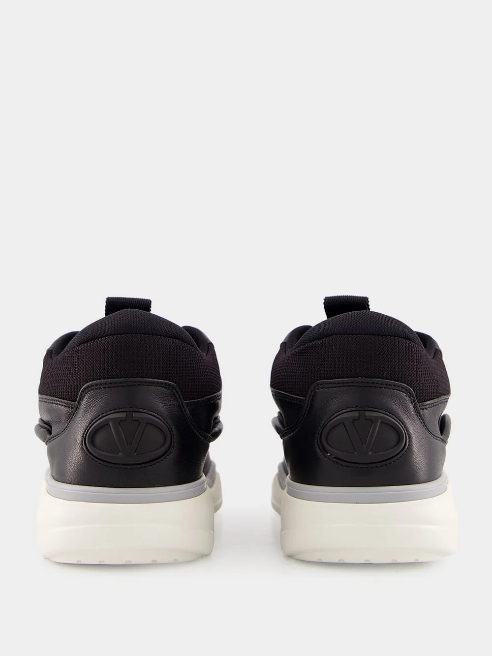 Calfskin Leather Mid-Top Sneakers - Image 5
