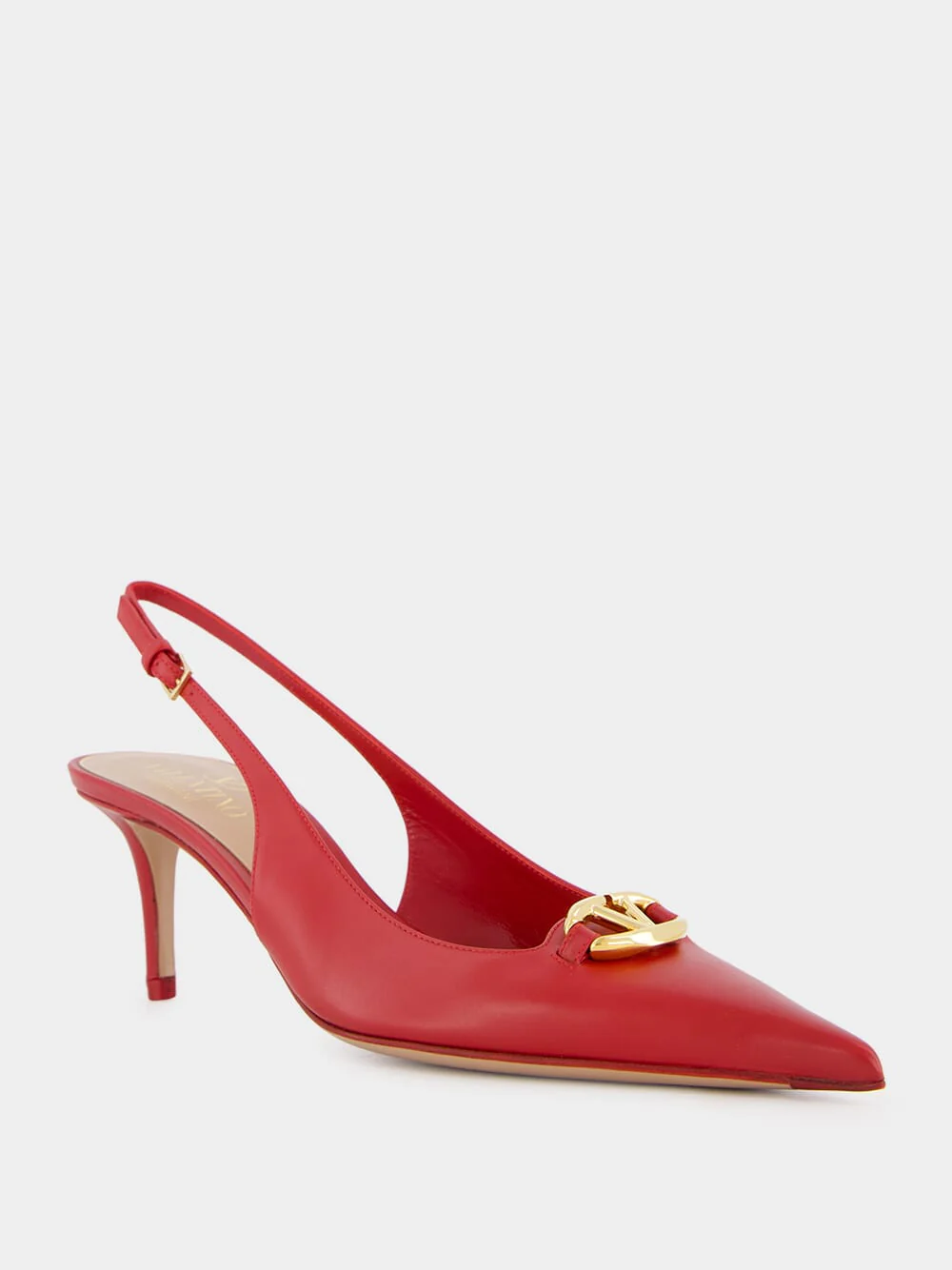 Red VLogo The Bold Edition Slingback Pumps - Image 2