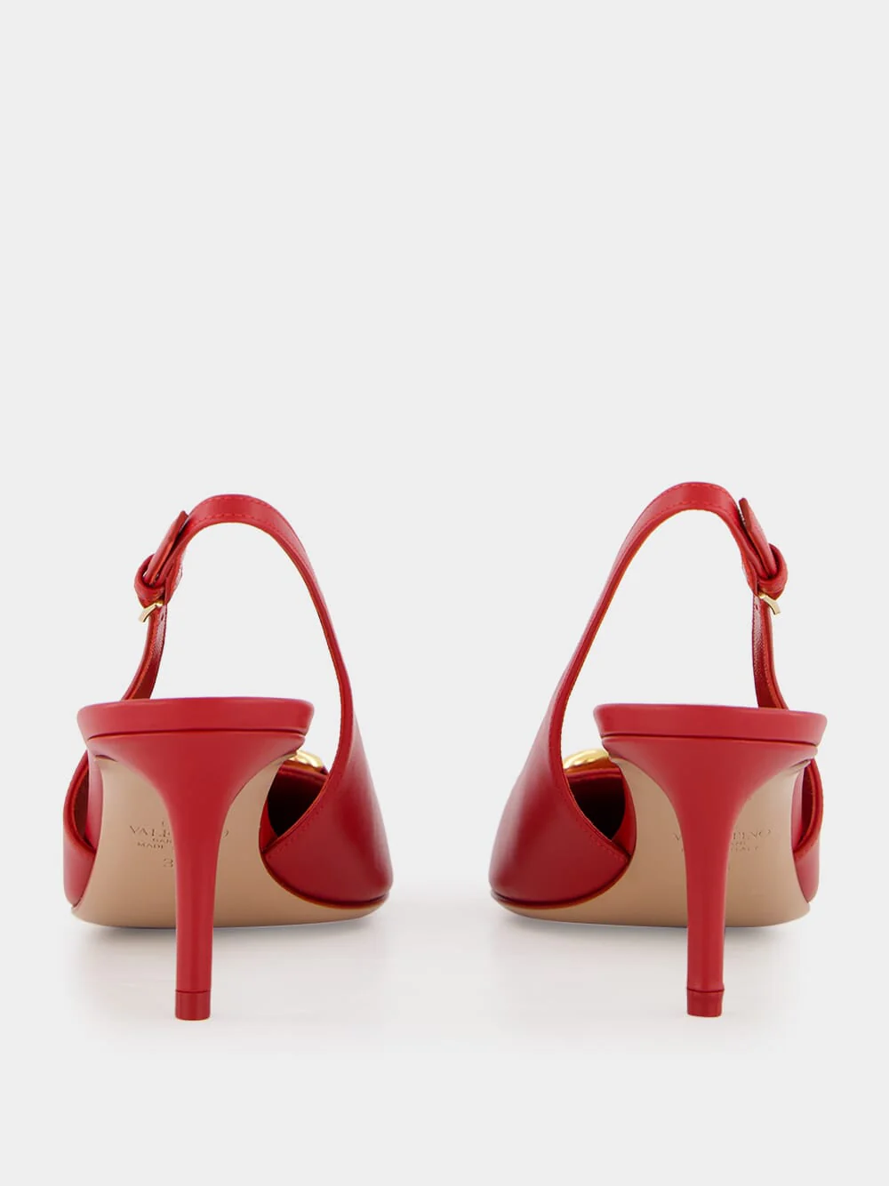 Red VLogo The Bold Edition Slingback Pumps - Image 5
