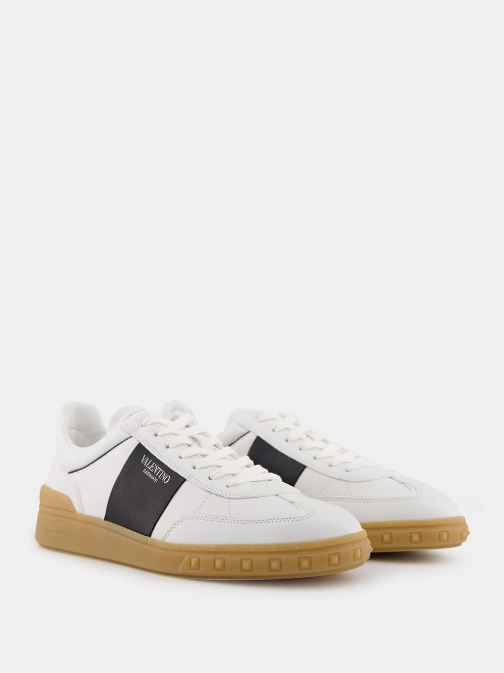 White Upvillage Low Top Trainer - Image 3