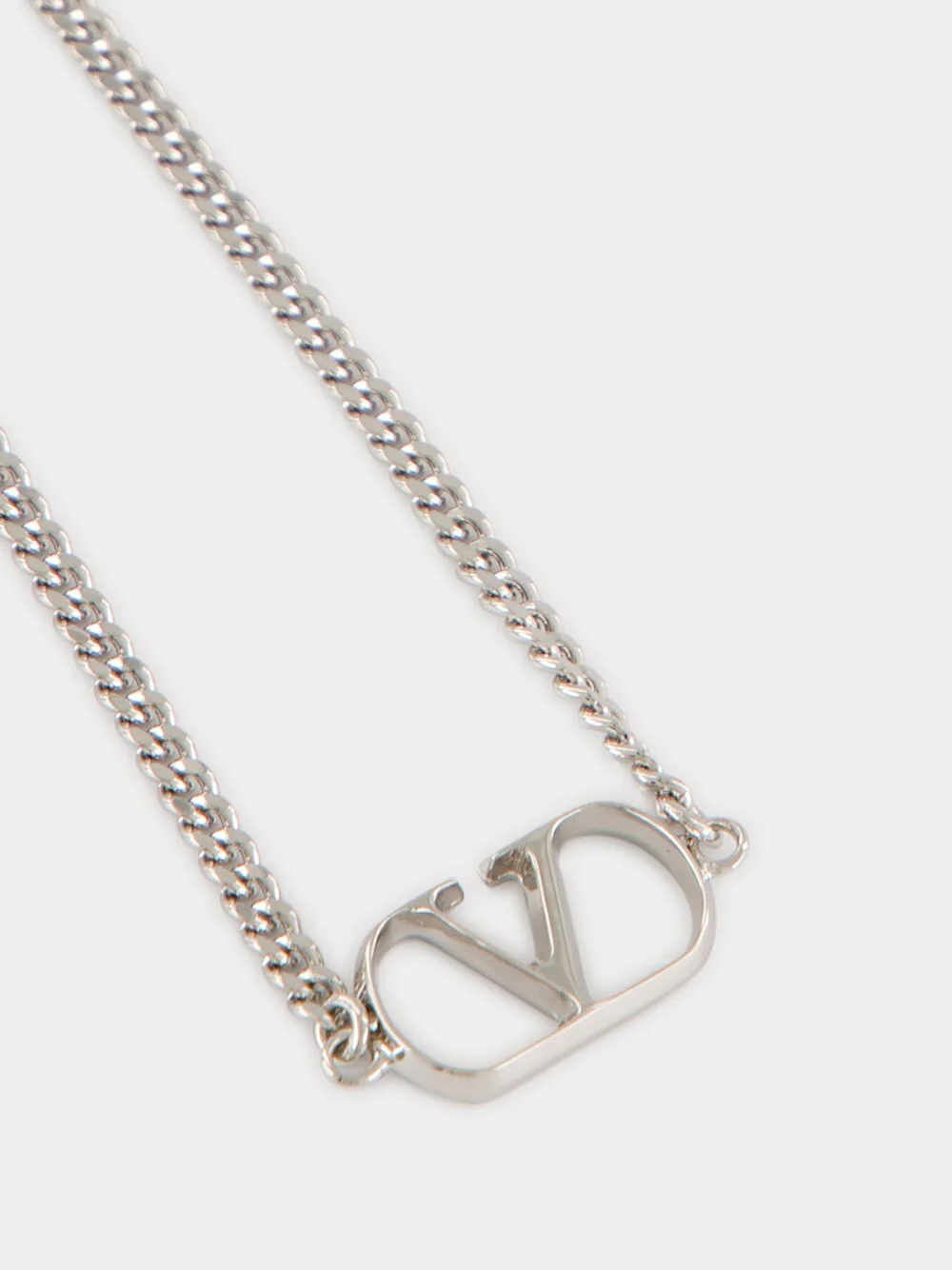 Silver VLogo Signature Bracelet - Image 2