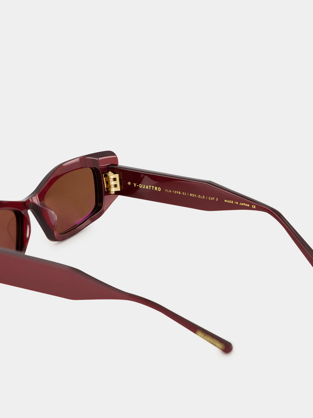 V-Quattro Bordeaux Sunglasses - Image 4