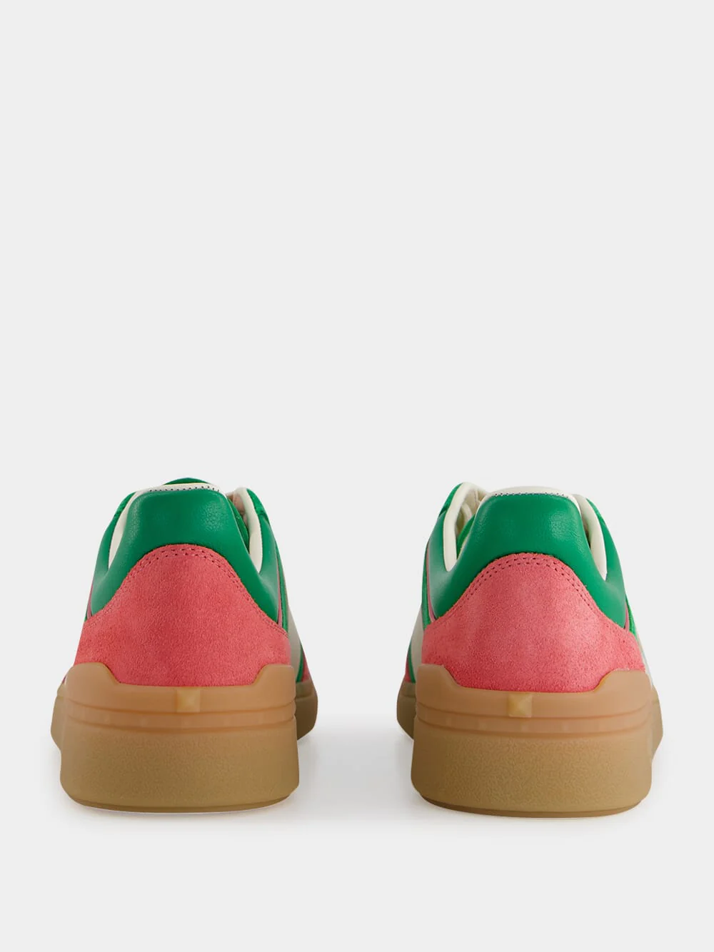 Sweet Pink Green Upvillage Sneakers - Image 5