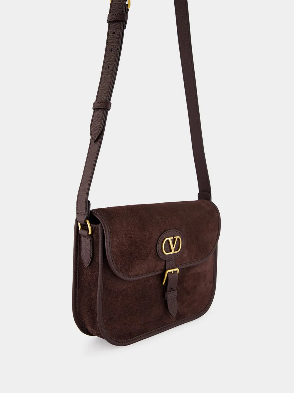 Testa di Moro Antibes Suede Shoulder Bag - Image 4