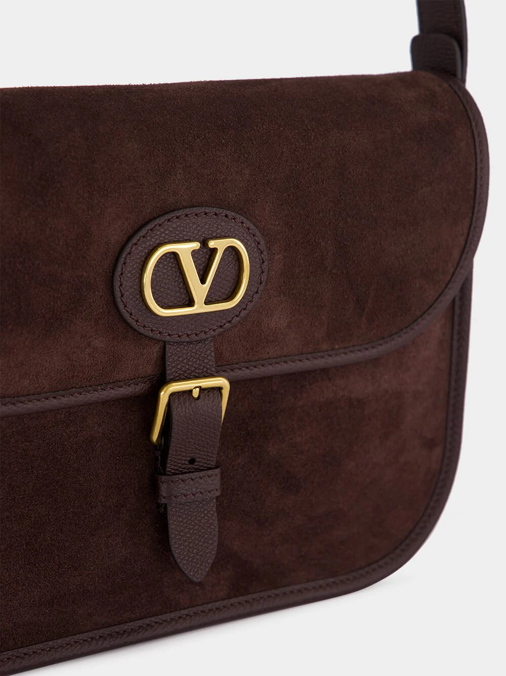 Testa di Moro Antibes Suede Shoulder Bag - Image 8