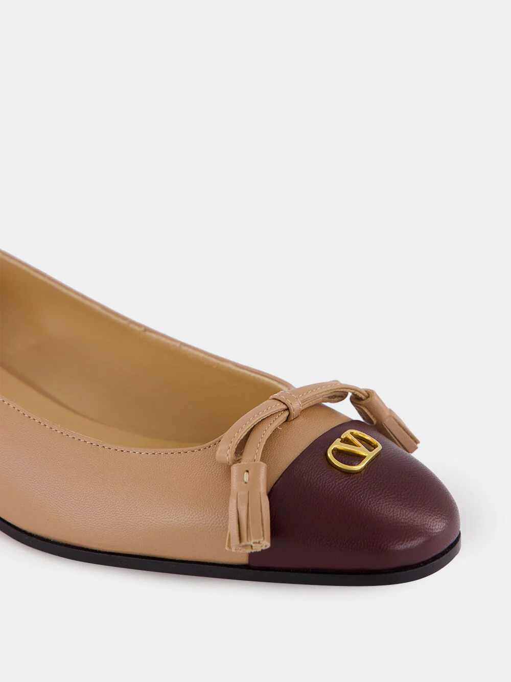 Two-Tone Valet du Roi Ballerina Flats - Image 6