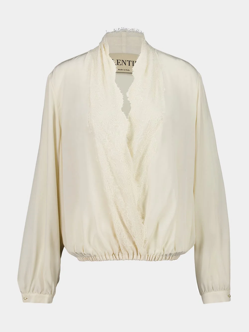 Vanilla Silk Long-Sleeve Top