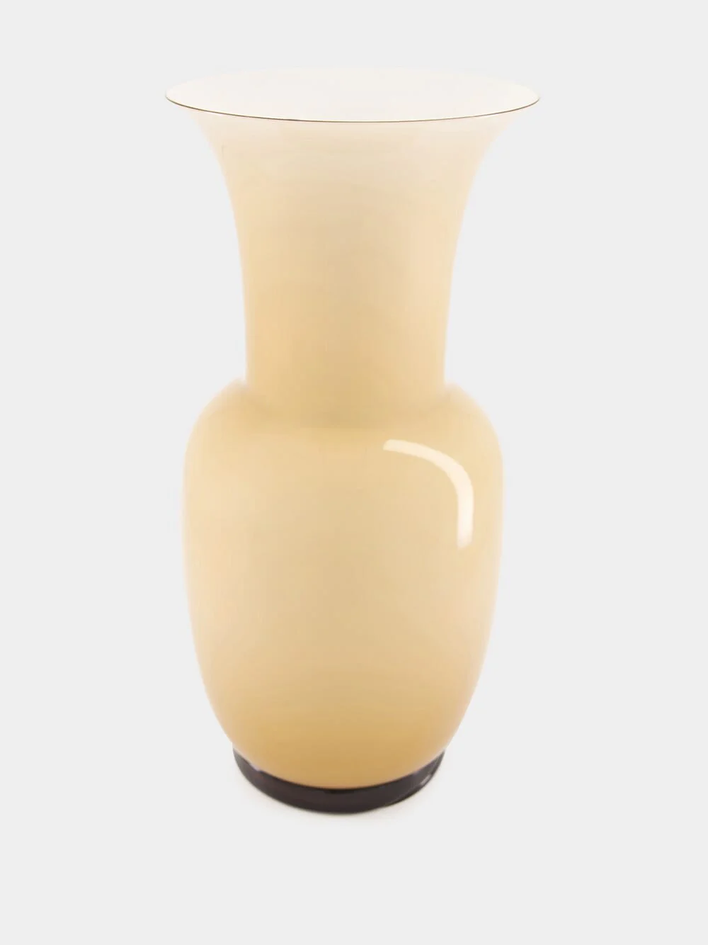 Beige Opalino 42 Glass Vase