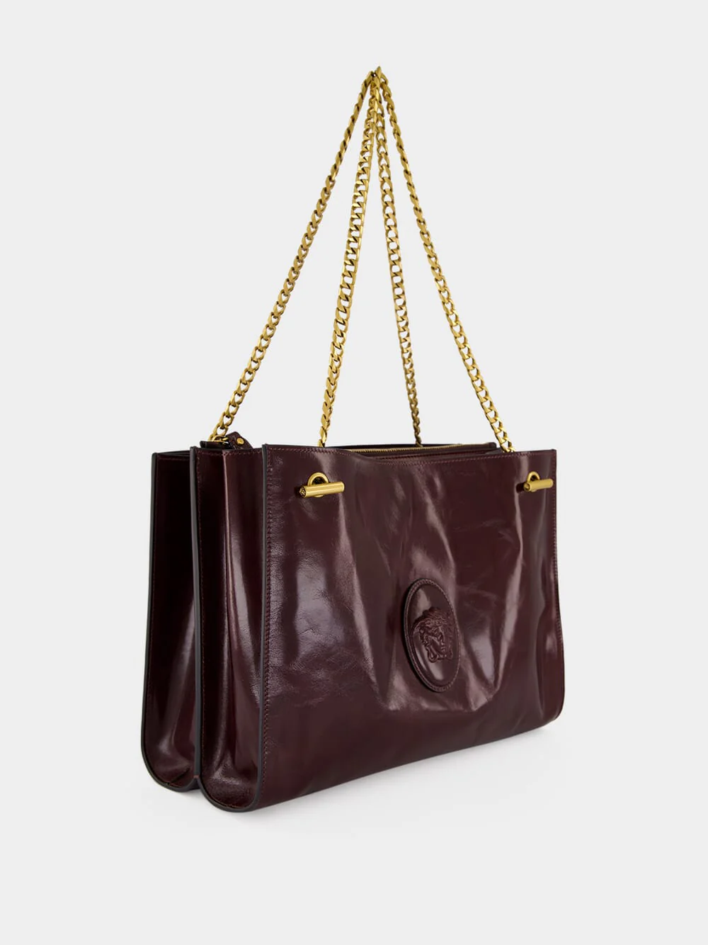 Brown Cabine Leather Shoulder Bag - Image 4