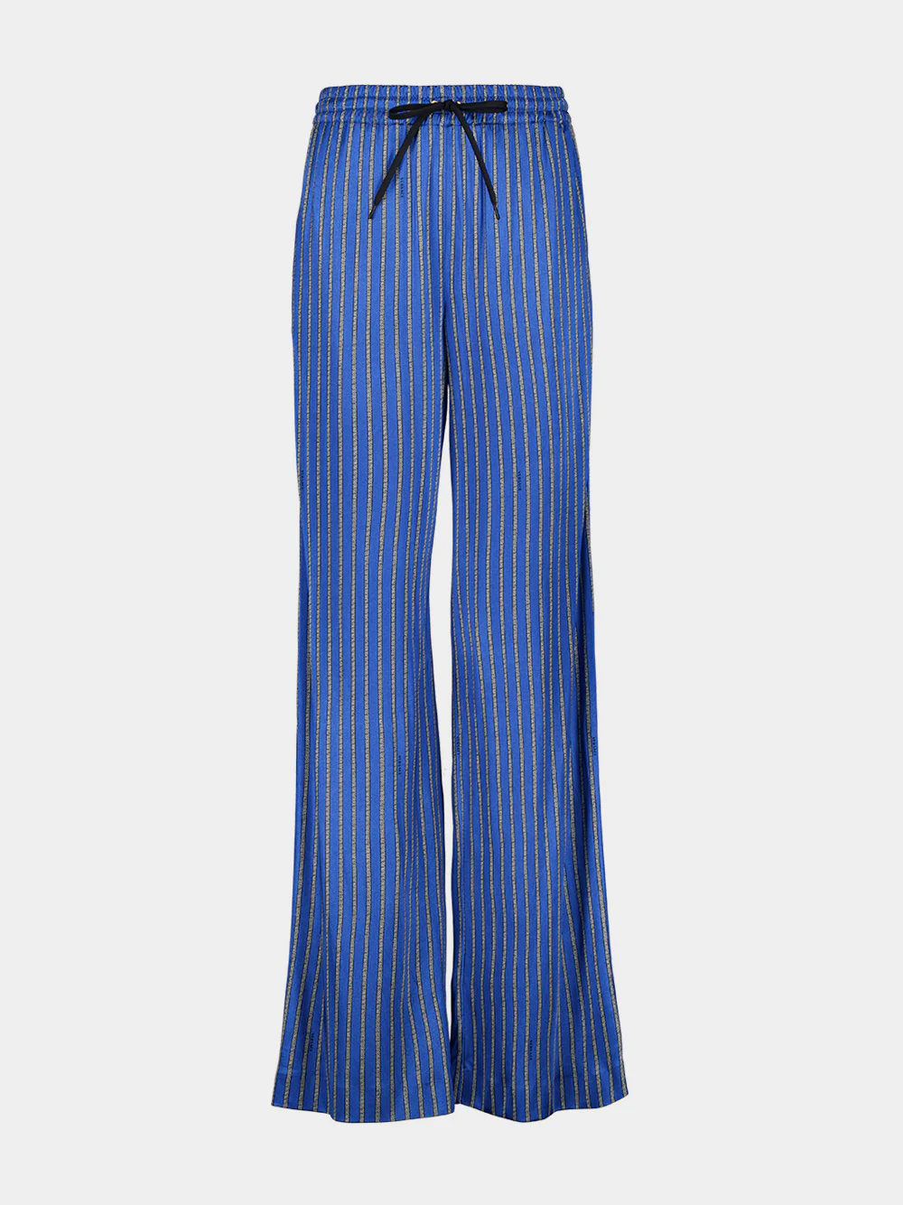 Blue Meandros Viscose Trousers