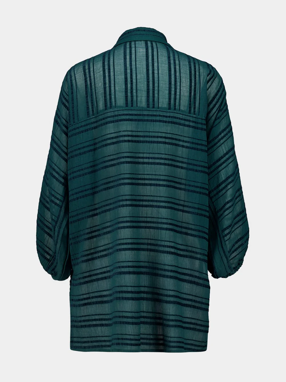 Green Jenna Shirt Cover Up - Image 3
