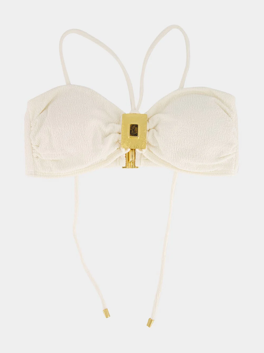 White Firenze Liza Bandeau Top - Image 5