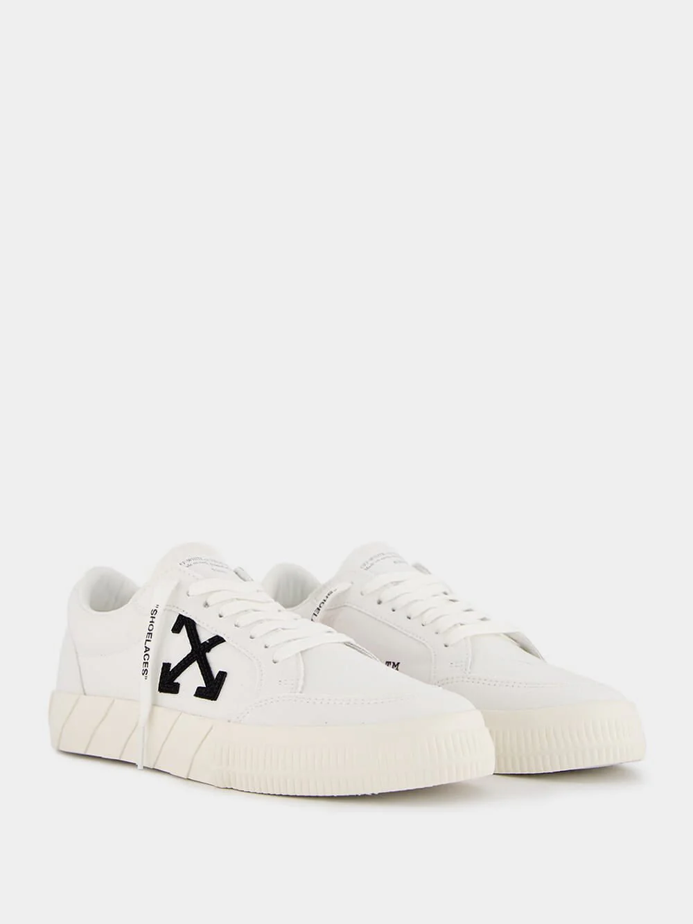 Vulcanized Canvas Low-Top Sneakers - Image 3
