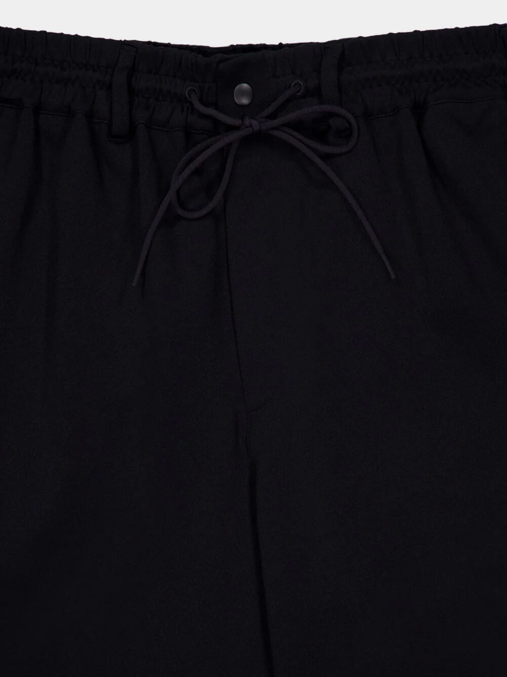 Black 3-Stripes Mesh Casual Trousers - Image 3