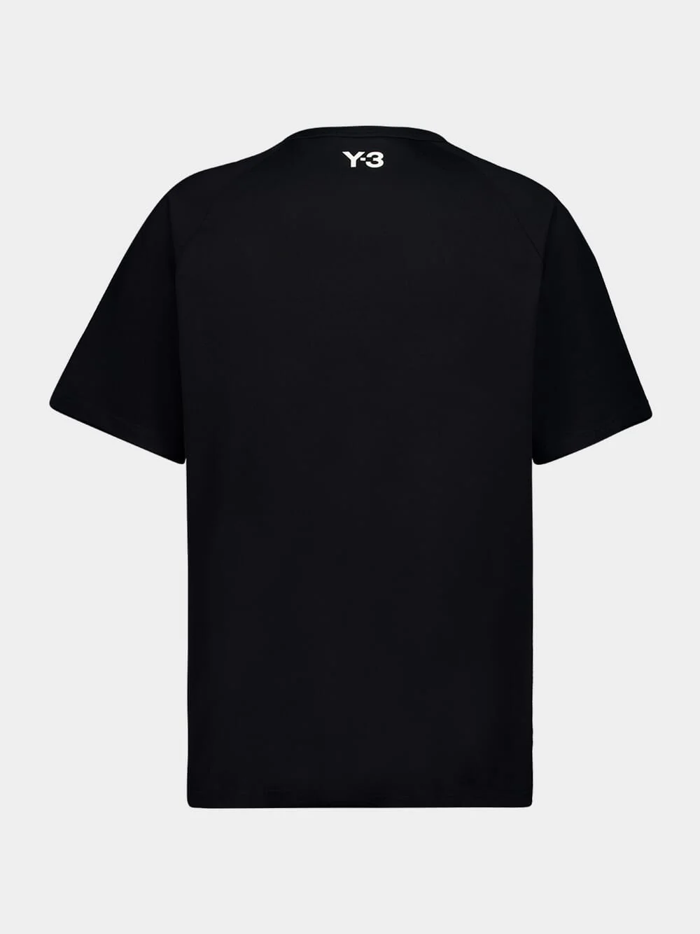 Black 3-Stripes Raw Edge T-Shirt - Image 4