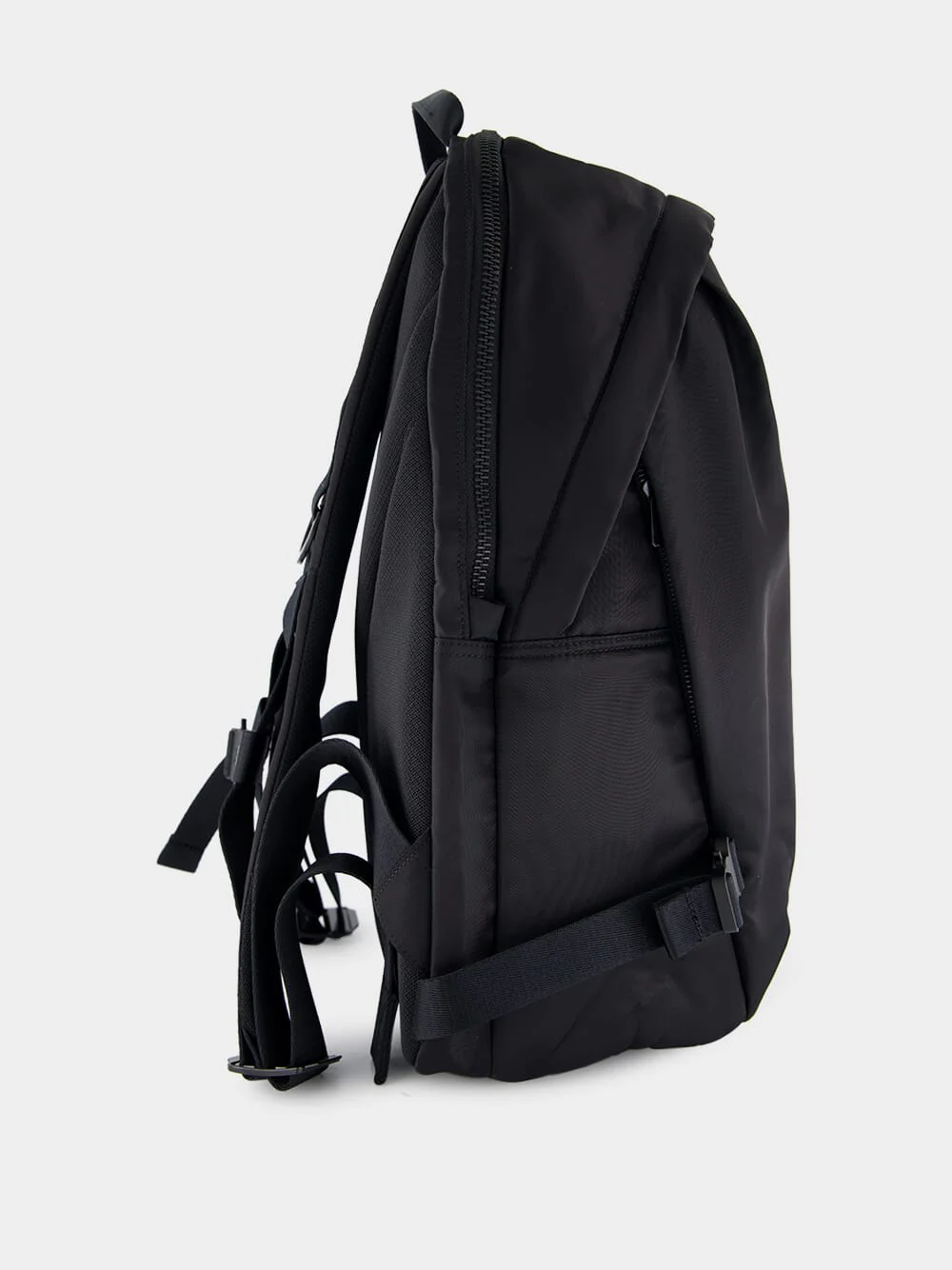 Black Backpack with Utility Straps - Image 3