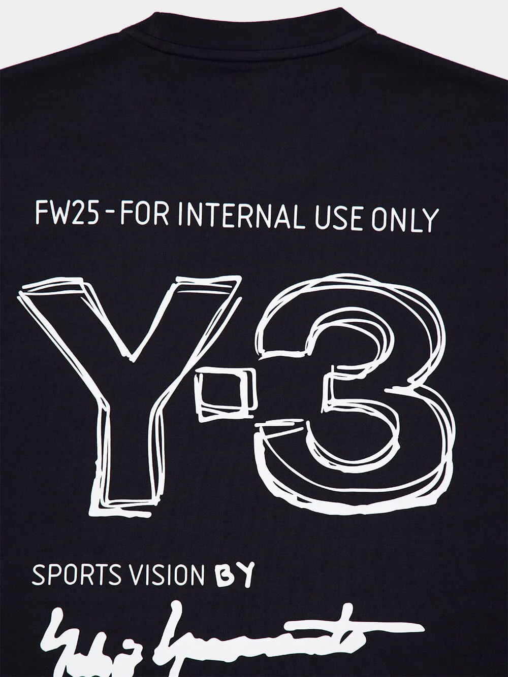 Black Cotton Short Sleeve T-Shirt - Image 4