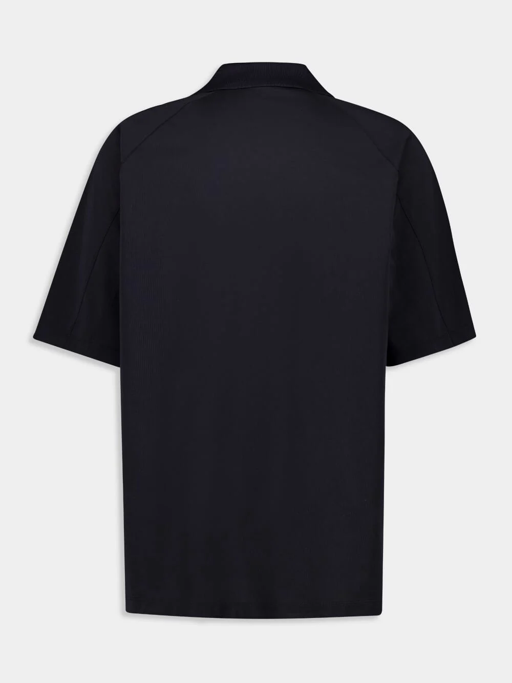 Black Cut Line Short Sleeve T-Shirt - Image 3