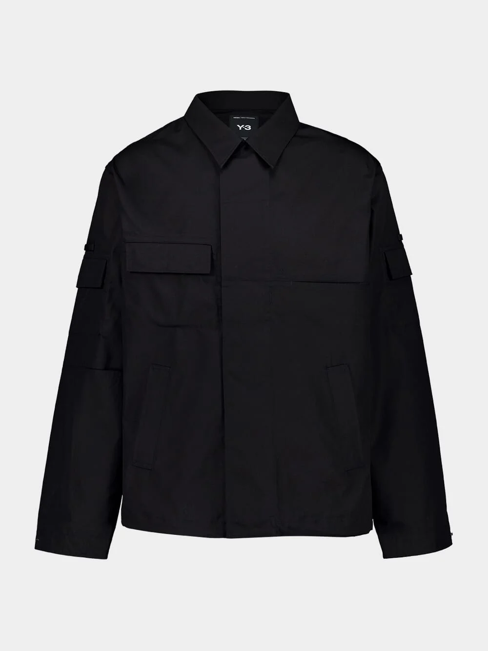 Black Field Shirt Jacket