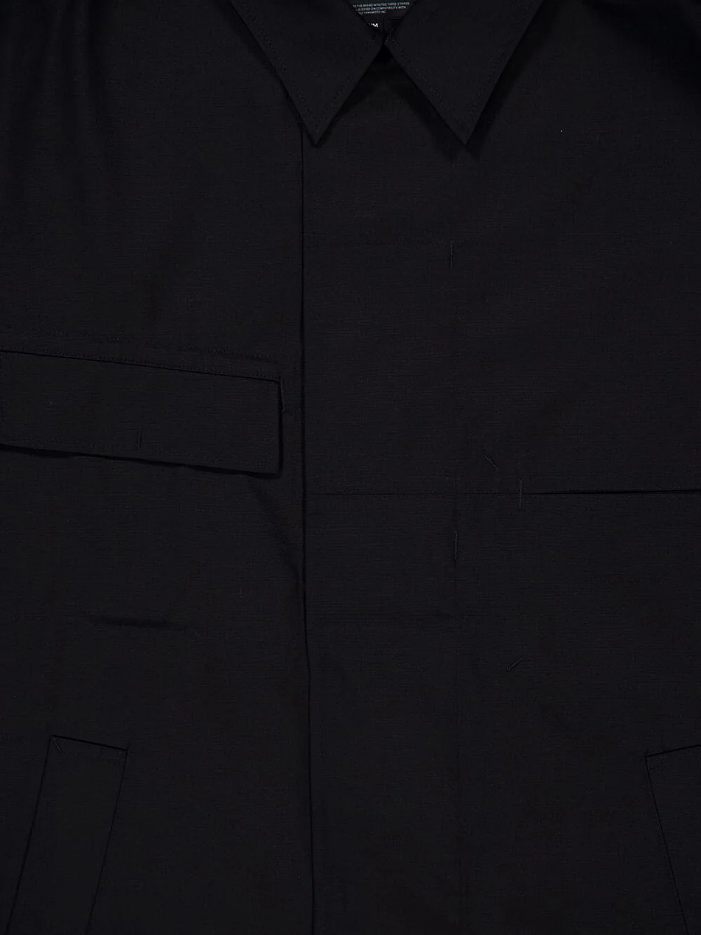 Black Field Shirt Jacket - Image 3