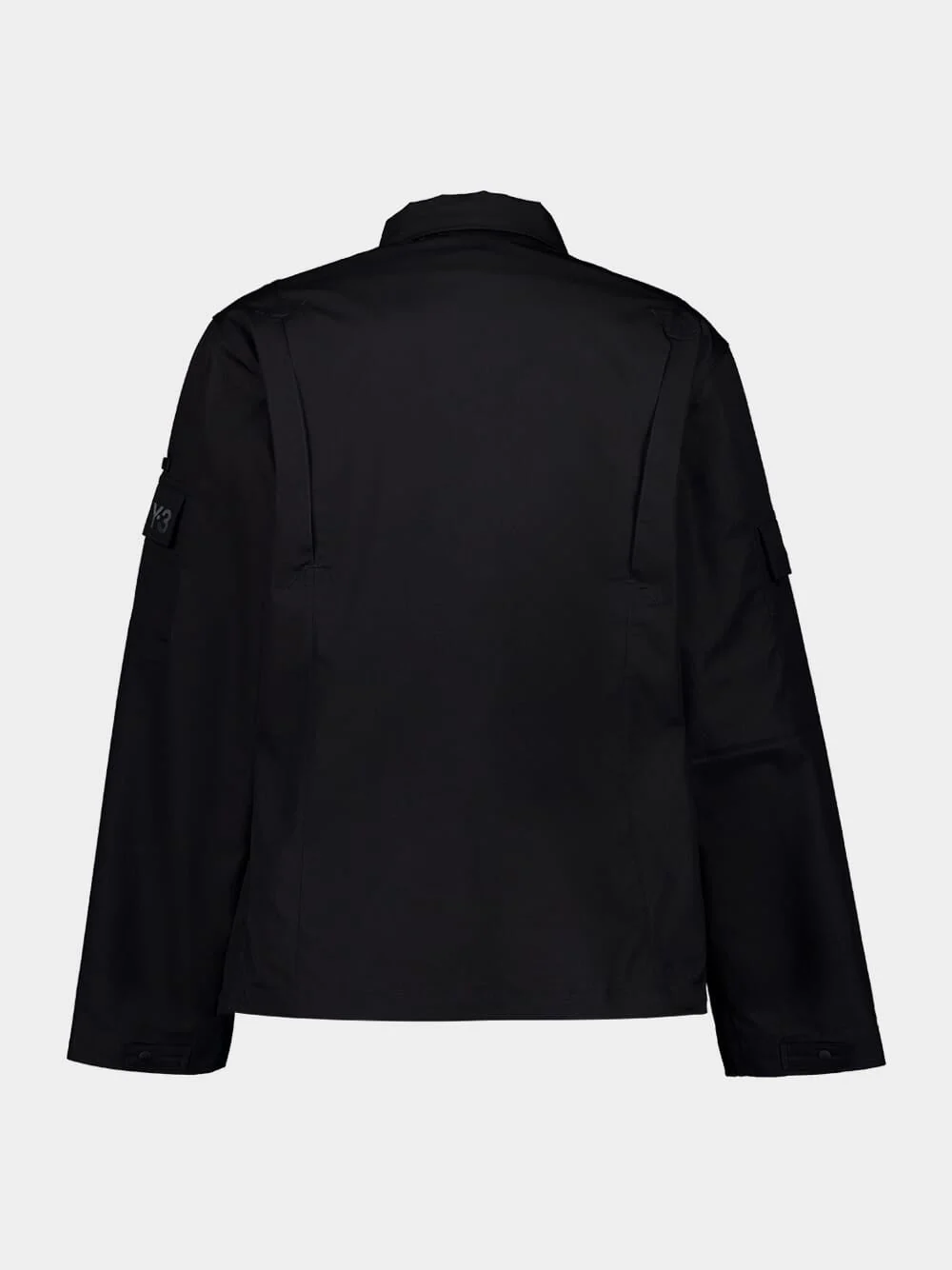 Black Field Shirt Jacket - Image 6