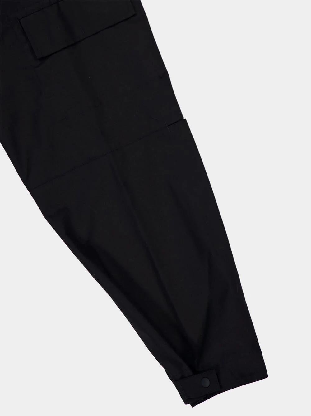Black Field Shirt Jacket - Image 8