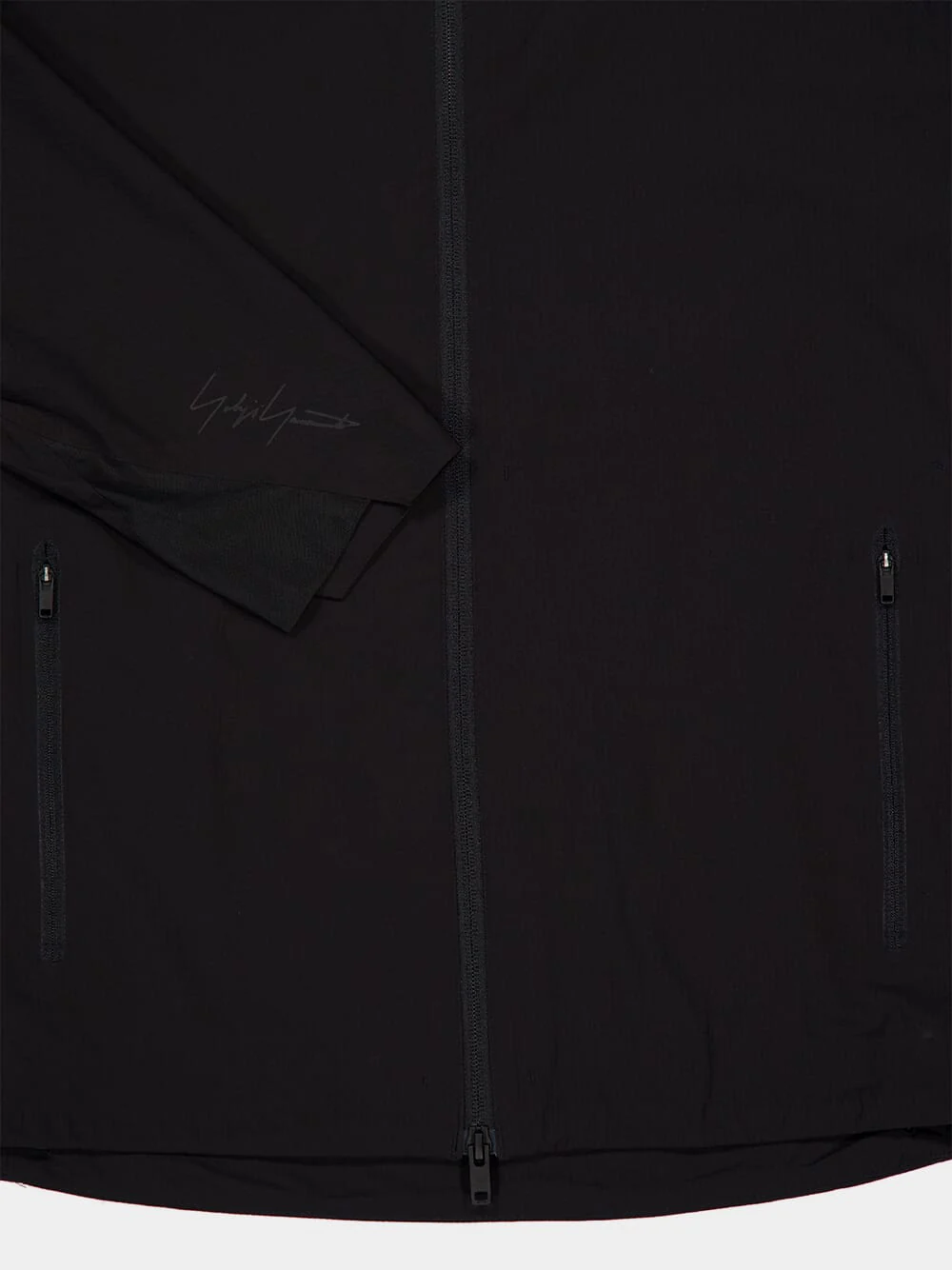 Black Lightweight Hooded Jacket - Image 3