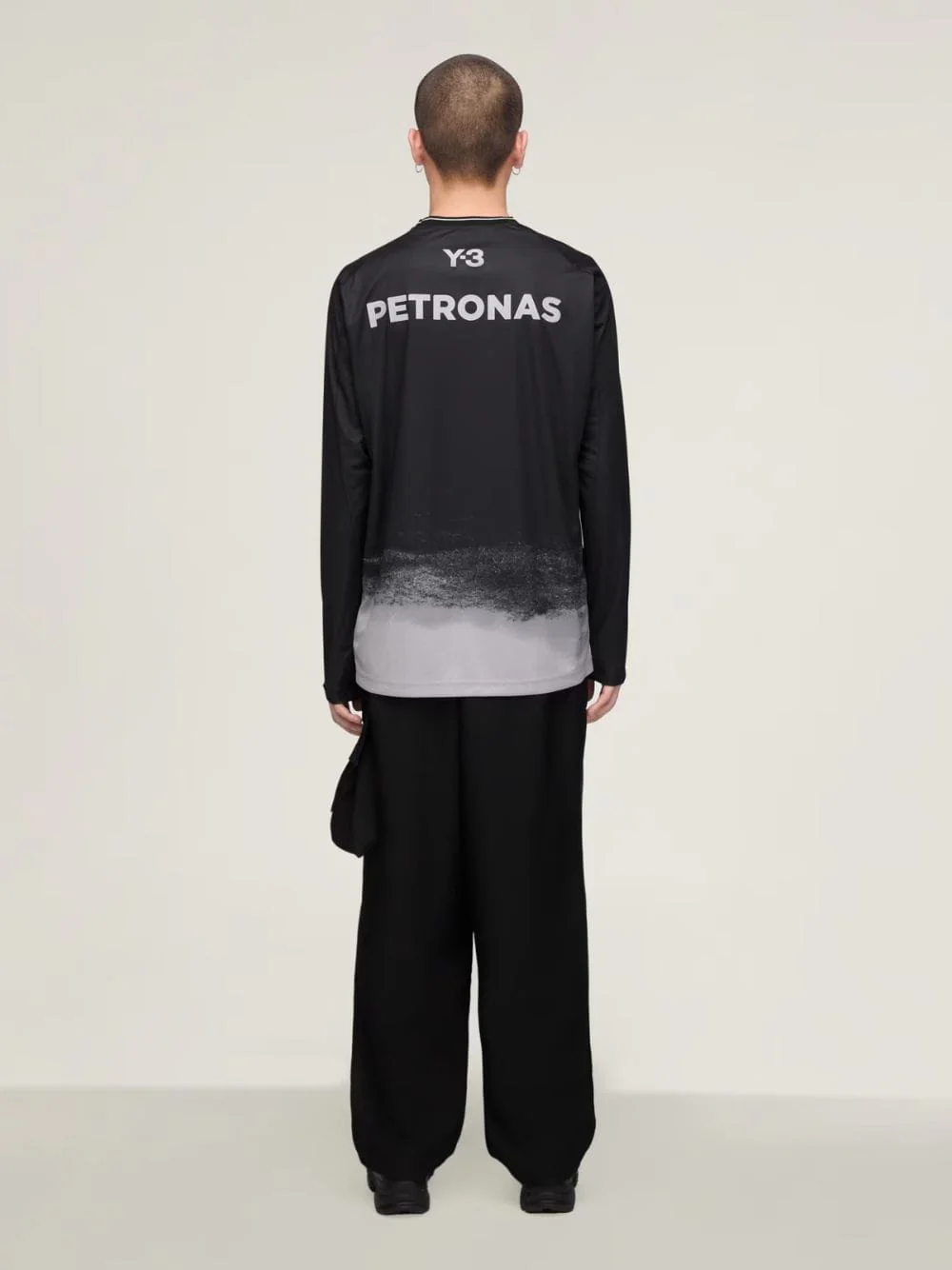 Black Mercedes Long Sleeve T-Shirt - Image 4