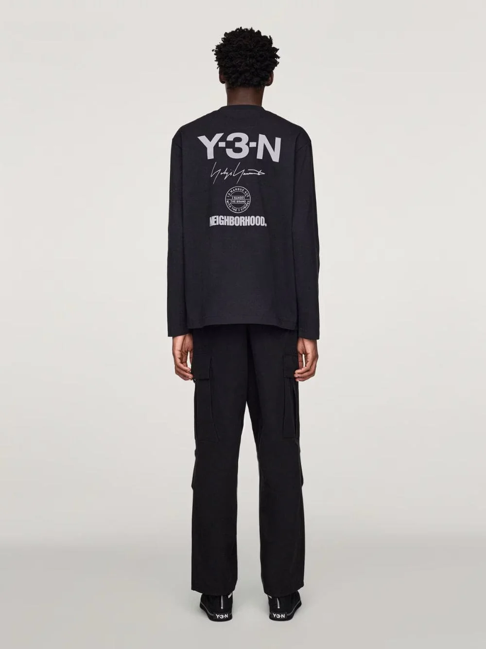 Black NBHD Logo Long Sleeve Shirt - Image 3