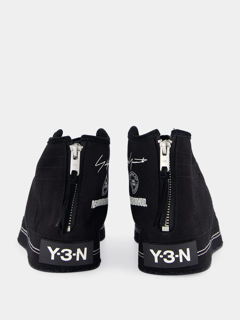 Black NBHD Nizza Hi Sneakers - Image 3