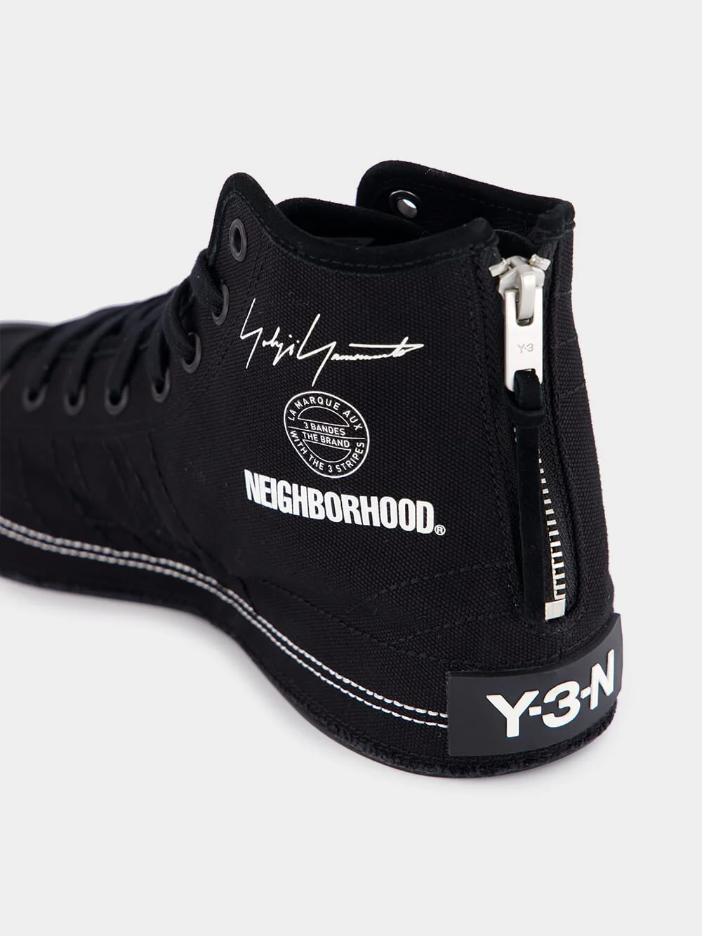 Black NBHD Nizza Hi Sneakers - Image 5