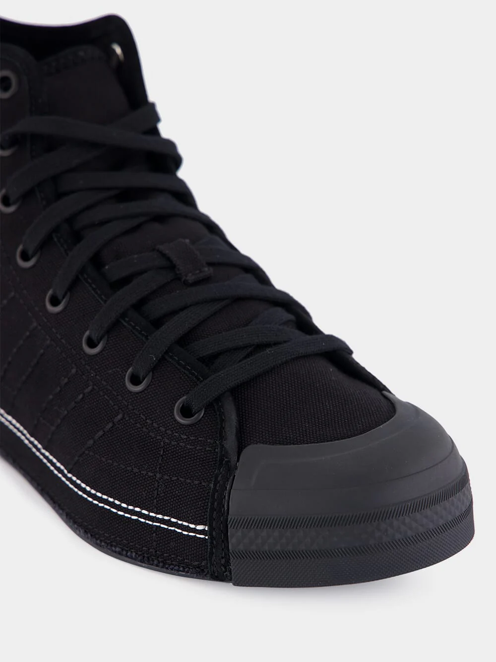 Black NBHD Nizza Hi Sneakers - Image 6