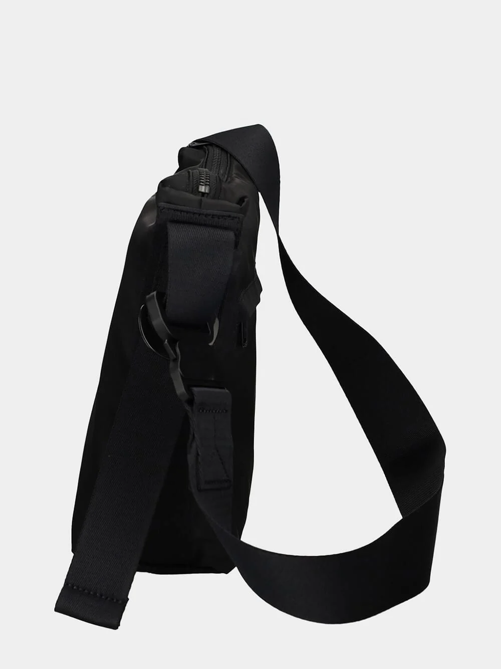 Black Nylon Crossbody Bag - Image 3
